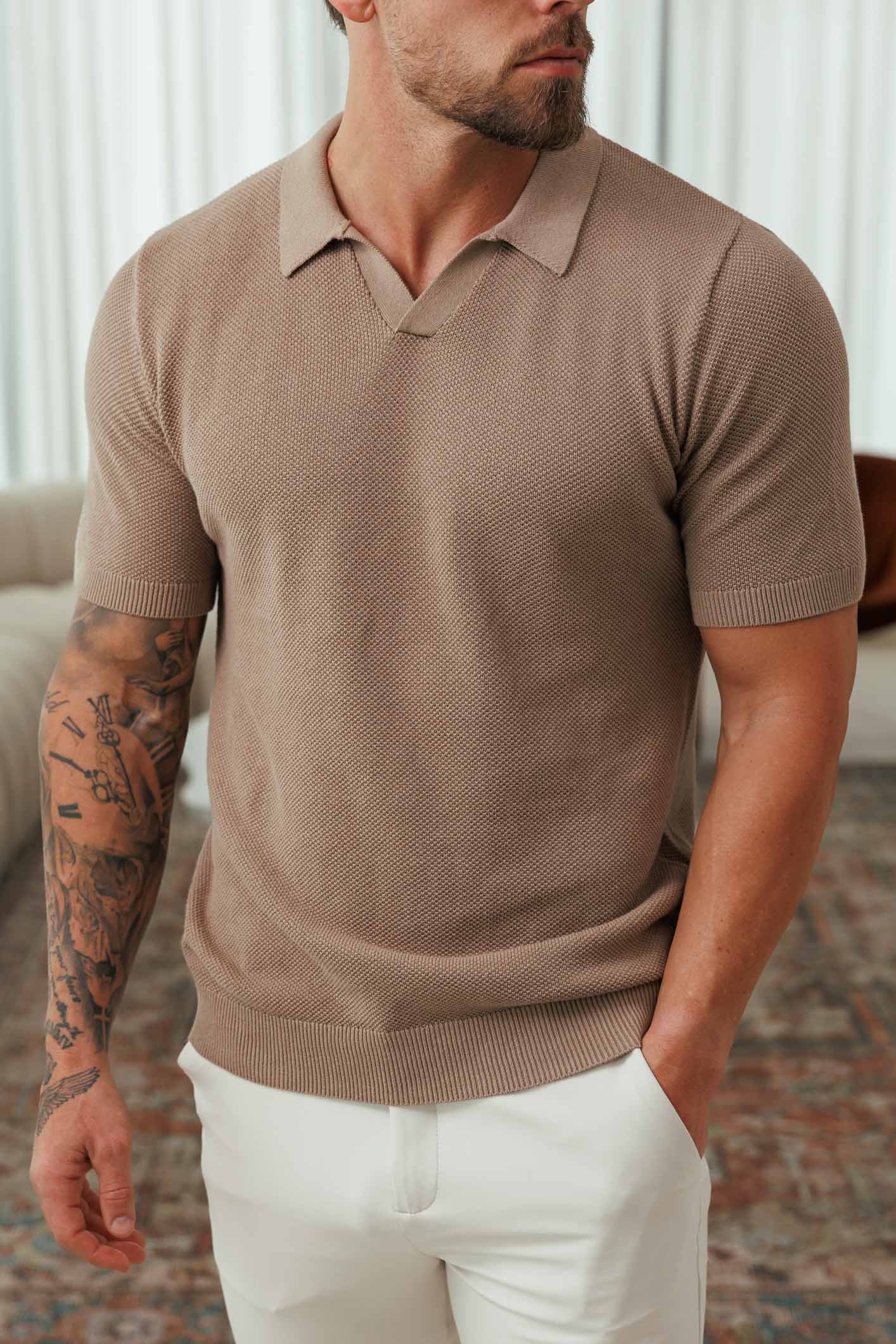 Veylor POLO COAST POLO - MOCHA